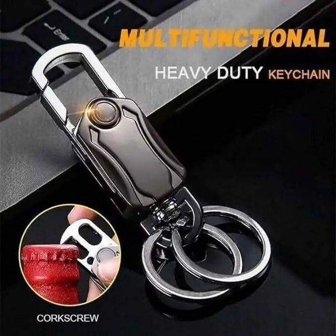 4 in 1 Keychain Spinner Multi-Function Tool Waist Double Ring Keychain Gift - Fylor4 in 1 Keychain Spinner Multi-Function Tool Waist Double Ring Keychain GiftElectric Grooming Sets & Kits