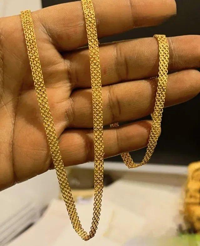 Artificial gold chain 24 inches for mens and womens - FylorArtificial gold chain 24 inches for mens and womensJewellery Findings