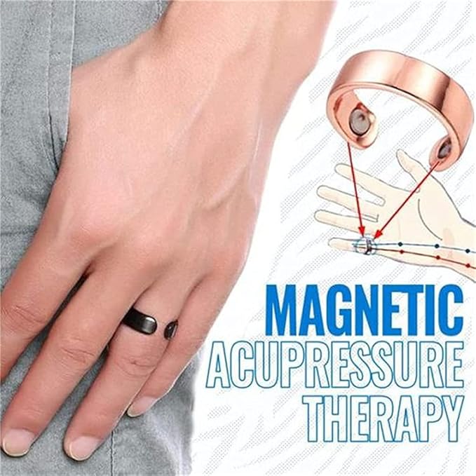 Blood Sugar Control Ring, Magnetic Therapy Ring, Copper Magnet Rings Opening Adjustable, Magnetic Therapy Copper Energy Adjustable Ring, Therapeutic Magnetic Rings with Strong Magnets (3PCS) - FylorBlood Sugar Control Ring, Magnetic Therapy Ring, Copper Magnet Rings Opening Adjustable, Magnetic Therapy Copper Energy Adjustable Ring, Therapeutic Magnetic Rings with Strong Magnets (3PCS)Health, Fitness & Nutrition Books