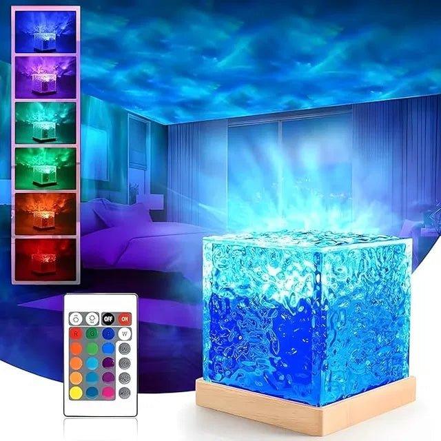 Dynamic Water Ripple Projection Light, USB Portable Night Lamp for Home Decor - FylorDynamic Water Ripple Projection Light, USB Portable Night Lamp for Home DecorNight Lights