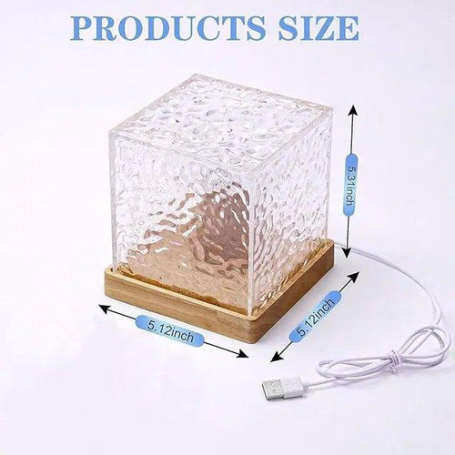 Dynamic Water Ripple Projection Light, USB Portable Night Lamp for Home Decor - FylorDynamic Water Ripple Projection Light, USB Portable Night Lamp for Home DecorNight Lights