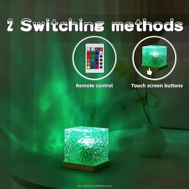 Dynamic Water Ripple Projection Light, USB Portable Night Lamp for Home Decor - FylorDynamic Water Ripple Projection Light, USB Portable Night Lamp for Home DecorNight Lights