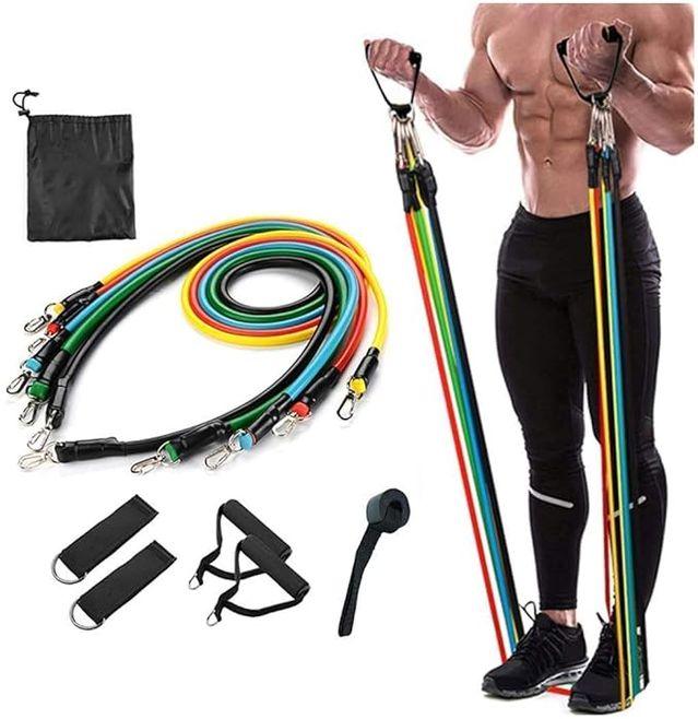 Exercise Bands Resistance Bands Set Workingout Door Fitness Gym Resistance Bands Kit for Men Women - FylorExercise Bands Resistance Bands Set Workingout Door Fitness Gym Resistance Bands Kit for Men WomenTummy Twisters