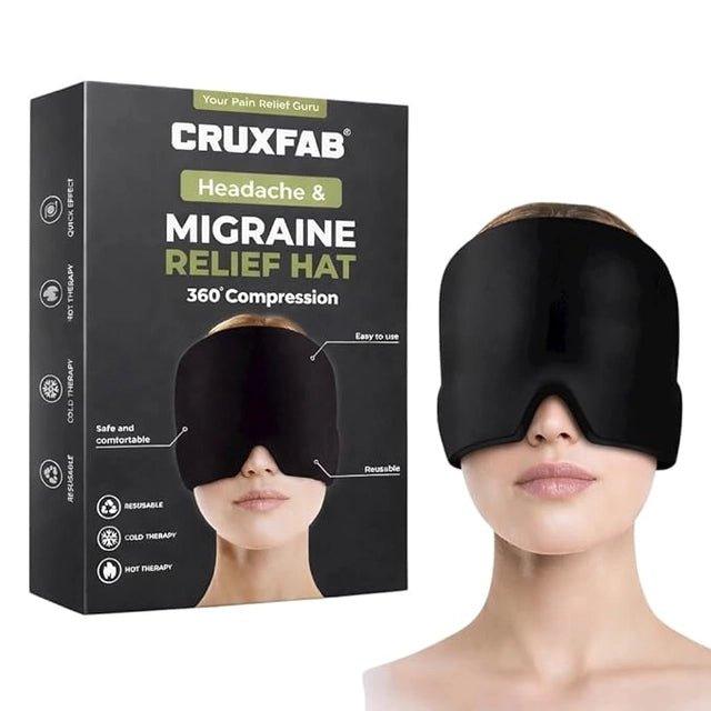 Migraine Relief Cap Headaches, Sinuses, Tension Relief Headache Relief Cap for Men & Women - FylorMigraine Relief Cap Headaches, Sinuses, Tension Relief Headache Relief Cap for Men & WomenHair Caps, Foils & Wraps