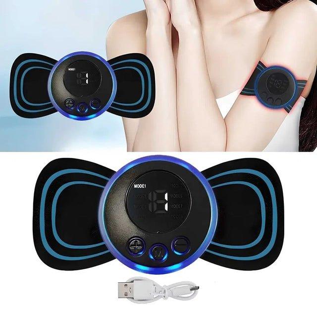 Mini Massager with 8 Modes and 19 Strength Levels,Rechargeable Electric Massager for Shoulder,Arms,Legs,Back Pain for Men and Women - FylorMini Massager with 8 Modes and 19 Strength Levels,Rechargeable Electric Massager for Shoulder,Arms,Legs,Back Pain for Men and WomenMassagers