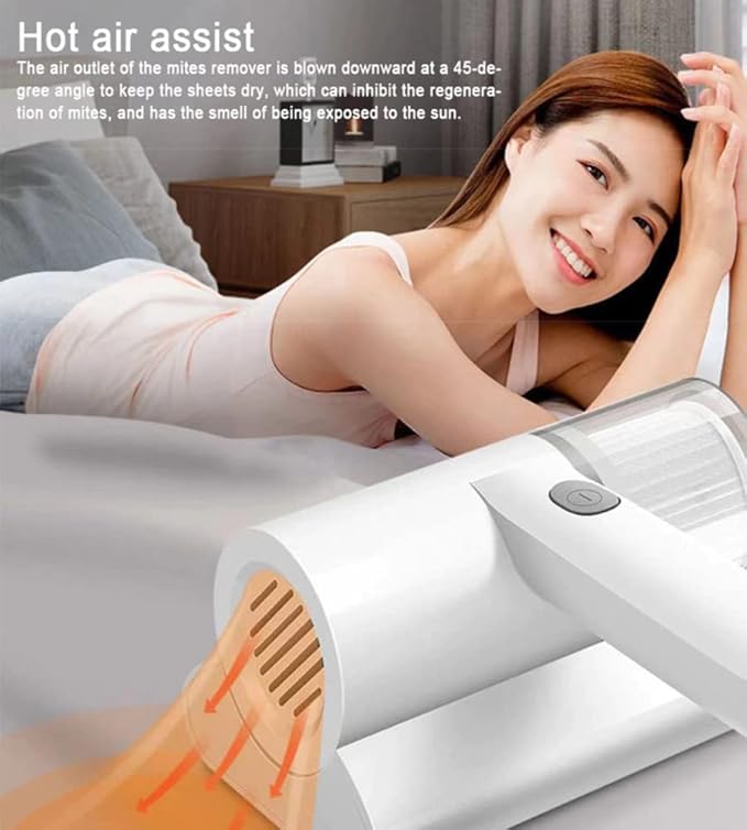 Portable Dust Suction Mites Remover Handheld Wireless Vacuum Cleaner Rechargeable Dust Remover Brush - FylorPortable Dust Suction Mites Remover Handheld Wireless Vacuum Cleaner Rechargeable Dust Remover BrushVacuum Accessories
